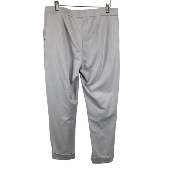 J  Jill Women's Light Gray Cropped Pants Size Small Stretch‎ Pockets Casual - Picture 7 of 10